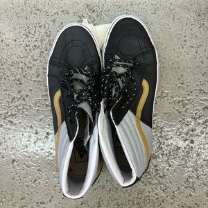 Vans Black and Gold High-Tops